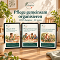 Pflege gemeinsam organisieren – Das 3er-Bundle für Angehörige | 3 PDF-Ratgeber mit insgesamt 90 Seiten